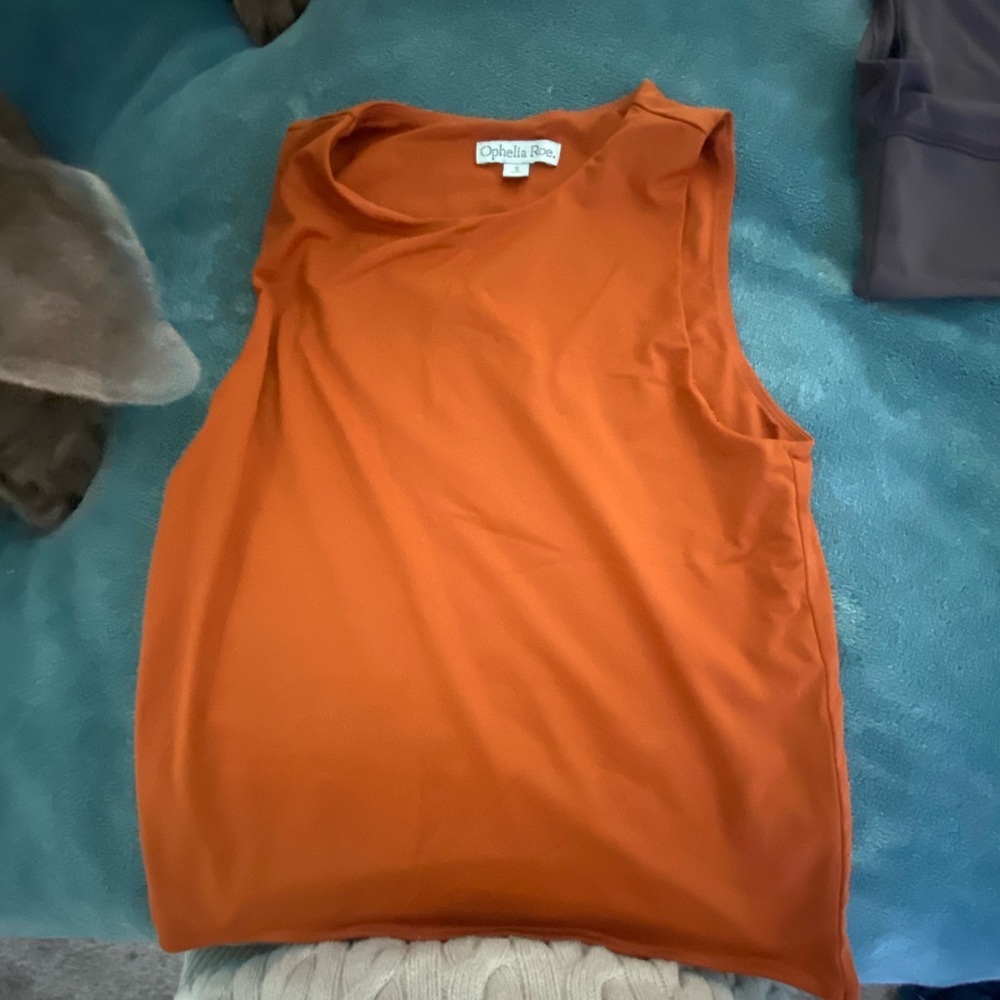 Ophelia roe cropped tank top.